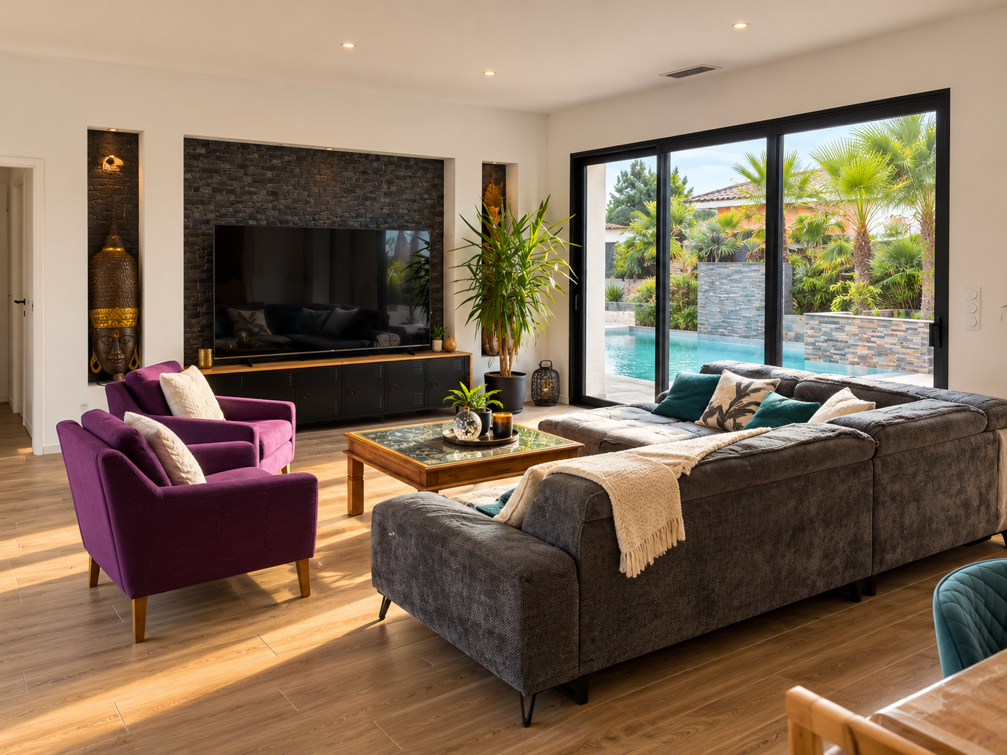 BERGERAC: Maison contemporaine T5 de plain-pied de 180 m²